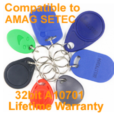 Proximity Key Fob for AMAG 32Bit Format A10701